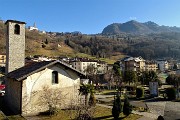 Sul Monte Suchello (1541 m) da Costa Serina il 15 febb. 2017